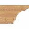 Ekena Millwork Pescadero Smooth Rafter Tail, Western Red Cedar, 5 1/2"W x 12"H x 18"L RFT06X12X18PEC00SWR - alternate 4